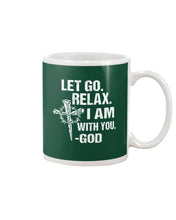 Load image into Gallery viewer, Let You Relax I Am With You Gray Background Mug