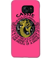 Load image into Gallery viewer, Gift For Cassie Girl The Soul Of A Mermaid Phone case