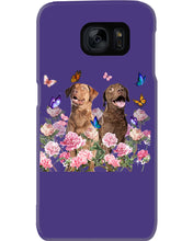 Load image into Gallery viewer, Gift For Dog LoversChesapeake Bay Retriever With Peonies Phone case