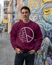 Load image into Gallery viewer, Image All The People Living Life In Peace Custom Design For Friends Sweatshirt