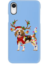 Load image into Gallery viewer, Beagle Gorgeous Reindeer Xmas Lights Gift For Dog Lovers Phone case