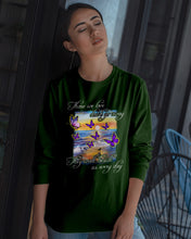 Load image into Gallery viewer, Butterfly Sunset On Beach Those We Love Don't Go Away Gift For Lover Unisex Long Sleeve
