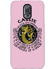 Load image into Gallery viewer, Gift For Cassie Girl The Soul Of A Mermaid Phone case