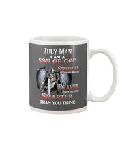 Load image into Gallery viewer, July Man Son Of God Birthday Meaningful Gift For Men Mug