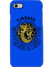 Load image into Gallery viewer, Gift For Cassie Girl The Soul Of A Mermaid Phone case