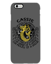 Load image into Gallery viewer, Gift For Cassie Girl The Soul Of A Mermaid Phone case