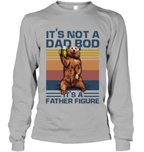 Load image into Gallery viewer, It's Not A Dad Bod It's A Father Figure Bear Unisex Long Sleeve