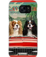 Load image into Gallery viewer, Cavalier Happy Holiday Gift For Dog Lovers Phone case