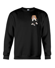 Load image into Gallery viewer, Cavalier King Charles Spaniel In Pocket - Dogs Lovers Gift Sweatshirt
