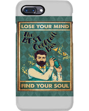 Load image into Gallery viewer, Lose Your Mind Find Your Soul Gift For Bartender Phone case