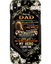 Load image into Gallery viewer, Lion Gift For Papa You'll Always My Dad My Hero Custom Design Phone case