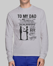 Load image into Gallery viewer, Giving For Dad Let You Know You're Appreciated Custom Design Unisex Long Sleeve
