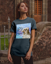 Load image into Gallery viewer, Angels And Shih Tzu Are Not Different Gift For Dog Lovers Guys Tee