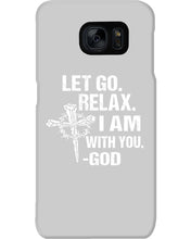 Load image into Gallery viewer, Let You Relax I Am With You Gray Background Phone case