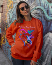 Load image into Gallery viewer, Hummingbirds Heart Shaped I Am A Simple Woman Gift For Mom Sweatshirt