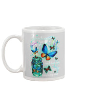 Load image into Gallery viewer, Butterfly Close My Eyes And Hug You Gift For Women Mug