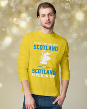 Load image into Gallery viewer, I May Not Live In Scotland But Scotland Lives In Me Custom Design Unisex Long Sleeve