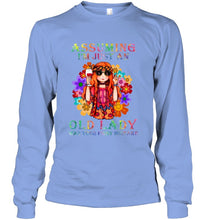 Load image into Gallery viewer, I Am Just An Old Lady Was Your First Mistake Hippie Unisex Long Sleeve