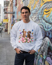Load image into Gallery viewer, Gift For Dog LoversChesapeake Bay Retriever With Peonies Sweatshirt