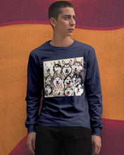 Load image into Gallery viewer, Many Love Husky Siberian On Phone Case Gift For Husky Lovers Unisex Long Sleeve