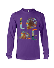Load image into Gallery viewer, Love Trucker Simple Unique Custom Design For Personalized Job Gift Unisex Long Sleeve