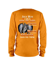 Load image into Gallery viewer, July Man Son Of God Birthday Meaningful Gift For Men Unisex Long Sleeve