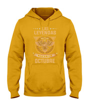 Load image into Gallery viewer, Birthday Meaningful Gift Las Levendas Nacen En Octubre Hoodie
