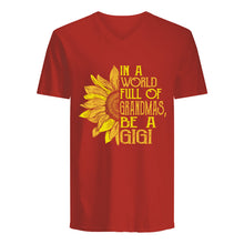 Load image into Gallery viewer, Be A GiGi Sunflowers Gift For Gigi Guys V-Neck