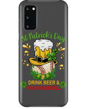 Load image into Gallery viewer, Baseball Drink Beer Day St Patrick's Day Gift For Baseball Lovers Phone case