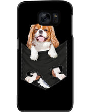 Load image into Gallery viewer, Cavalier King Charles Spaniel In Pocket - Dogs Lovers Gift Phone case