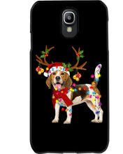 Load image into Gallery viewer, Beagle Gorgeous Reindeer Xmas Lights Gift For Dog Lovers Phone case