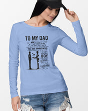 Load image into Gallery viewer, Giving For Dad Let You Know You're Appreciated Custom Design Unisex Long Sleeve