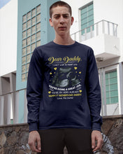 Load image into Gallery viewer, Gift From Bump To Daddy You're My Hero Already Happy Father's Day Unisex Long Sleeve