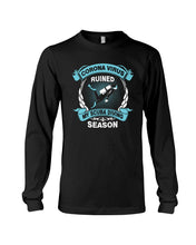 Load image into Gallery viewer, Disease Virus Ruined My Scuba Diving Season For Sport Lovers Unisex Long Sleeve