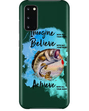 Load image into Gallery viewer, Fishing With All Your Heart Gift For Men Phone case