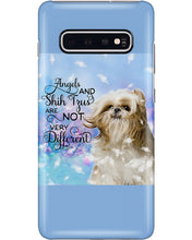 Load image into Gallery viewer, Angels And Shih Tzu Are Not Different Gift For Dog Lovers Phone case