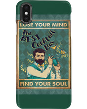 Load image into Gallery viewer, Lose Your Mind Find Your Soul Gift For Bartender Phone case