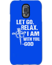 Load image into Gallery viewer, Let You Relax I Am With You Gray Background Phone case