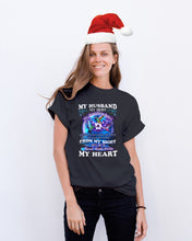 Load image into Gallery viewer, Hummingbird My Husband My Guardian Angel Gift For Angel Husband Guys Tee