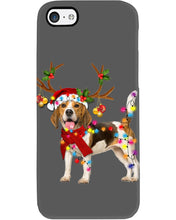 Load image into Gallery viewer, Beagle Gorgeous Reindeer Xmas Lights Gift For Dog Lovers Phone case