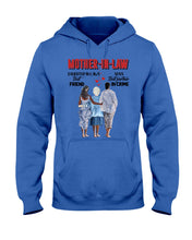 Load image into Gallery viewer, Daughter In Law's Best Friend Son's Best Partner In Crime Gift For Mom In Law Hoodie
