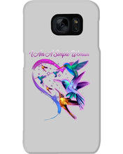 Load image into Gallery viewer, Hummingbirds Heart Shaped I Am A Simple Woman Gift For Mom Phone case