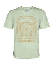 Load image into Gallery viewer, Los Mejores Nacen En Noviembre Gift For Men Guys V-Neck