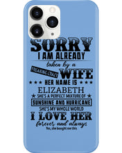 Load image into Gallery viewer, Gift For Husband I Love Here Forever And Always Phone case