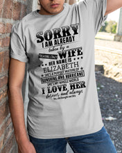 Load image into Gallery viewer, Gift For Husband I Love Here Forever And Always Guys Tee