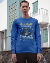 Load image into Gallery viewer, Gift From Bump To Daddy You're My Hero Already Happy Father's Day Unisex Long Sleeve
