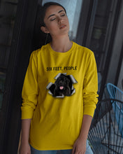 Load image into Gallery viewer, Labrador Retriever Six Feet People Unique Custom Design For Dog Lovers Unisex Long Sleeve