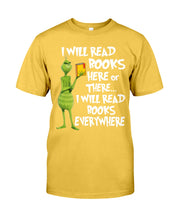 Load image into Gallery viewer, I’ll Read Book Everywhere Great Gift For Book Lovers Guys Tee
