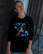 Load image into Gallery viewer, Lovely Phone Case Twinkling Blue Heart Gift For Parrots Lovers Unisex Long Sleeve