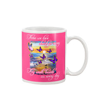 Load image into Gallery viewer, Butterfly Sunset On Beach Those We Love Don't Go Away Gift For Lover Mug
